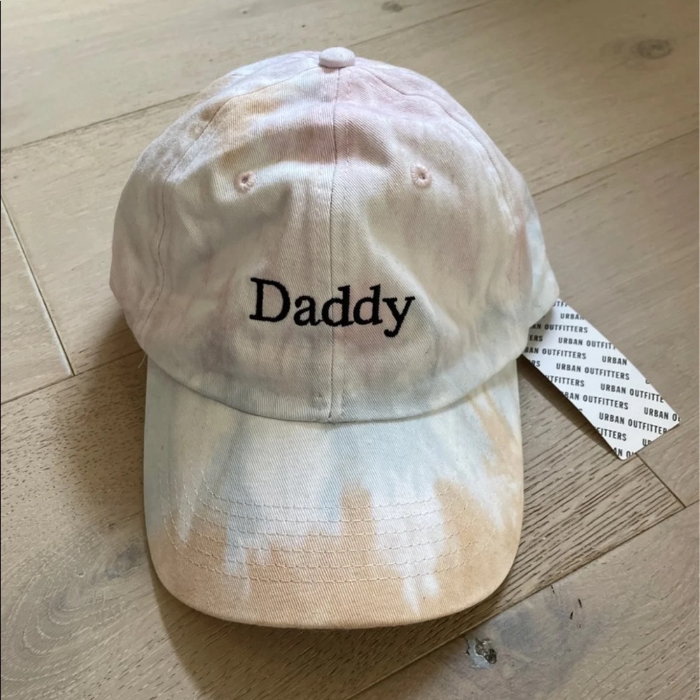 “Daddy” Baseball Hat | Tye Dye Pastel